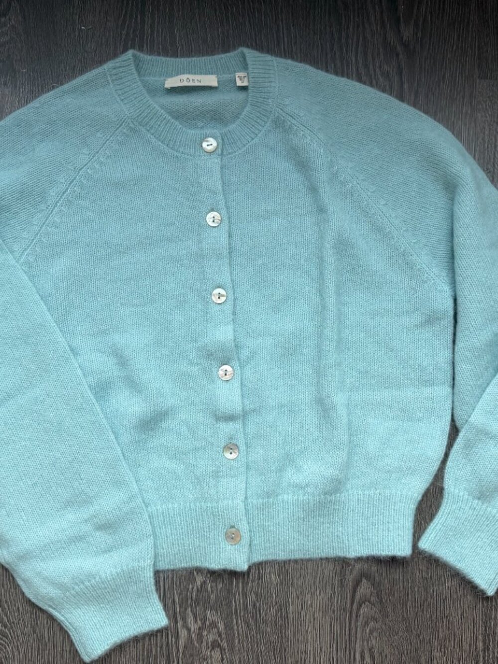 Doen NWOT Petra Cardigan Glass Slipper M - Picture 5 of 11